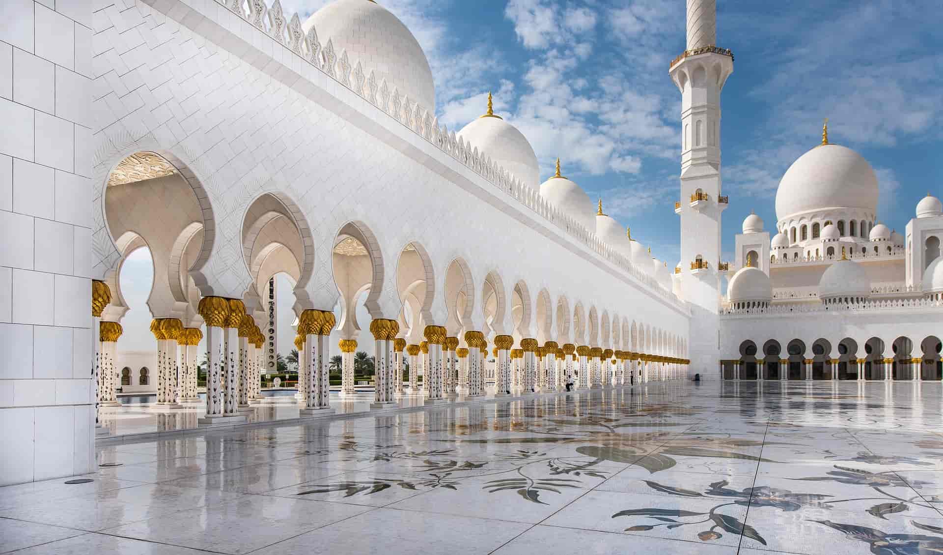 White mosque