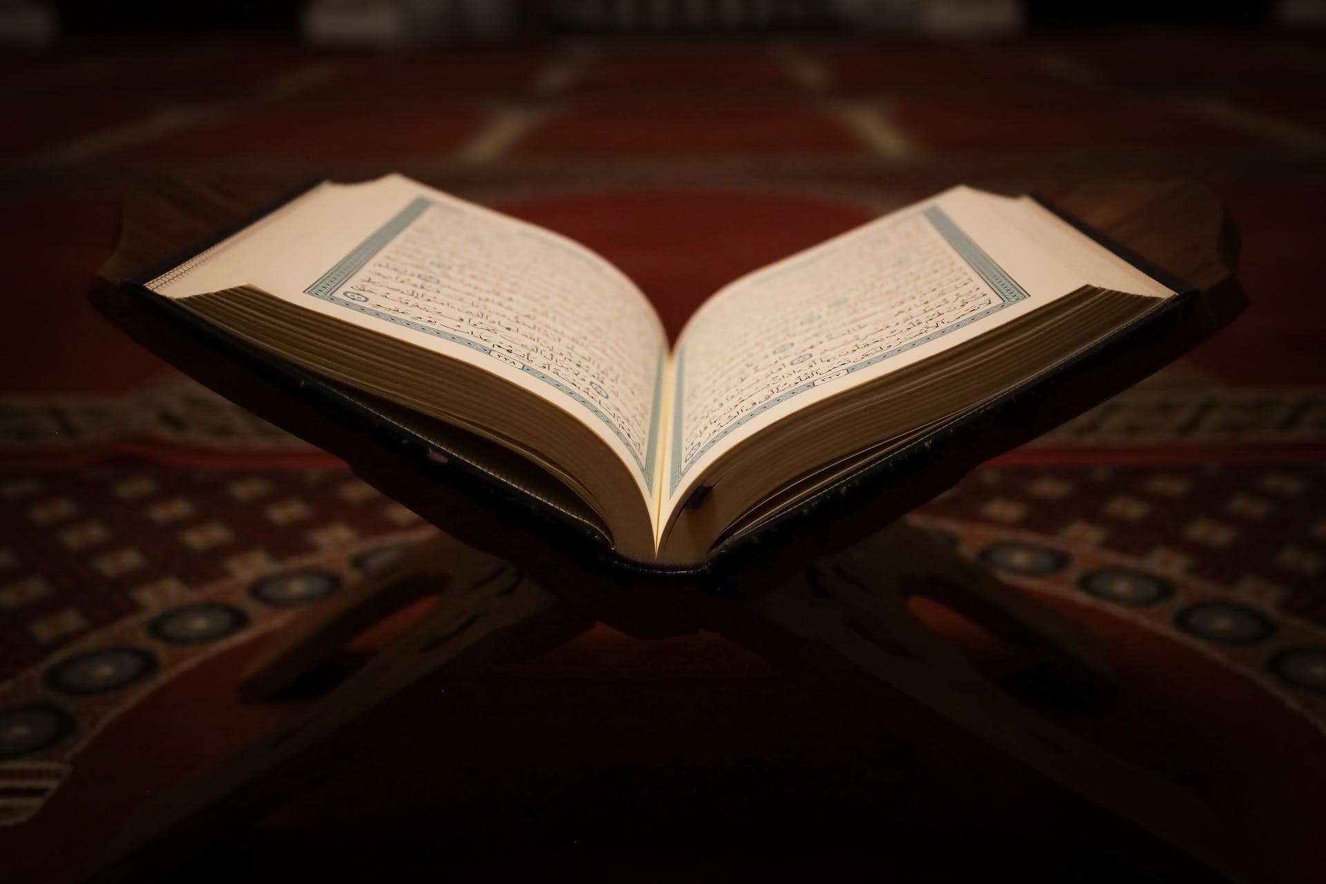 Opened Quran